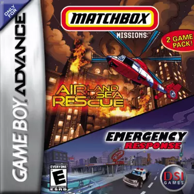 2 Game Pack! - Matchbox Missions - Emergency Response + Air, Land and Sea Rescue (USA)